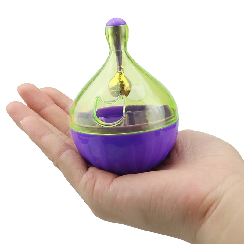Cat Feeders Food Ball Pet Interactive Toy Tumbler Smarter Cat Playing Toy Treat Ball Shaking for Dogs Increases IQ
Cat Feeders Food Ball Pet Interactive Toy Tumbler Smarter Cat Playing Toy Treat Ball Shaking for Dogs Increases IQ