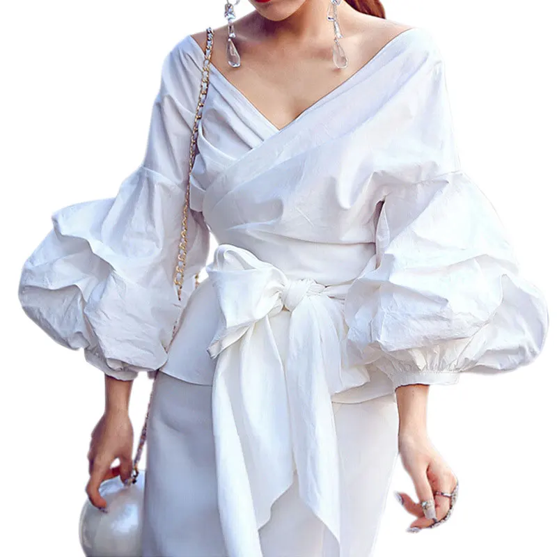 2XL Sexy Puff Sleeve Blouse Blusas White Shirts Women Kimono Elegant Blouse Plus Size Women Blouses Bow Plaid Women Tops
2XL Sexy Puff Sleeve Blouse Blusas White Shirts Women Kimono Elegant Blouse Plus Size Women Blouses Bow Plaid Women Tops
