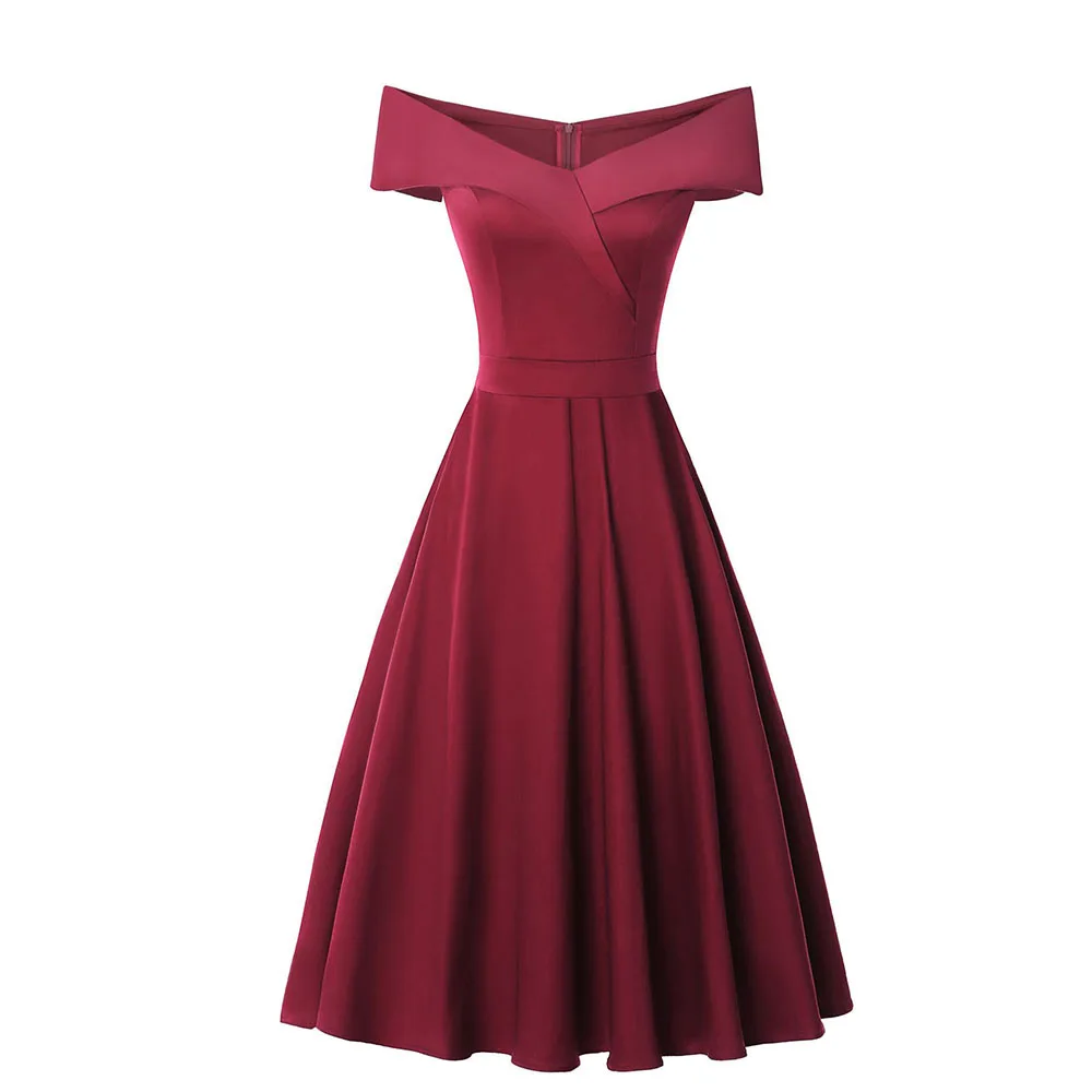 NORMOV Spring Off Shoulder Women Dress Empire Sexy Club Slash Neck Dresses A Line Sleeveless Knee Length Women Party Dresses
NORMOV Spring Off Shoulder Women Dress Empire Sexy Club Slash Neck Dresses A Line Sleeveless Knee Length Women Party Dresses
