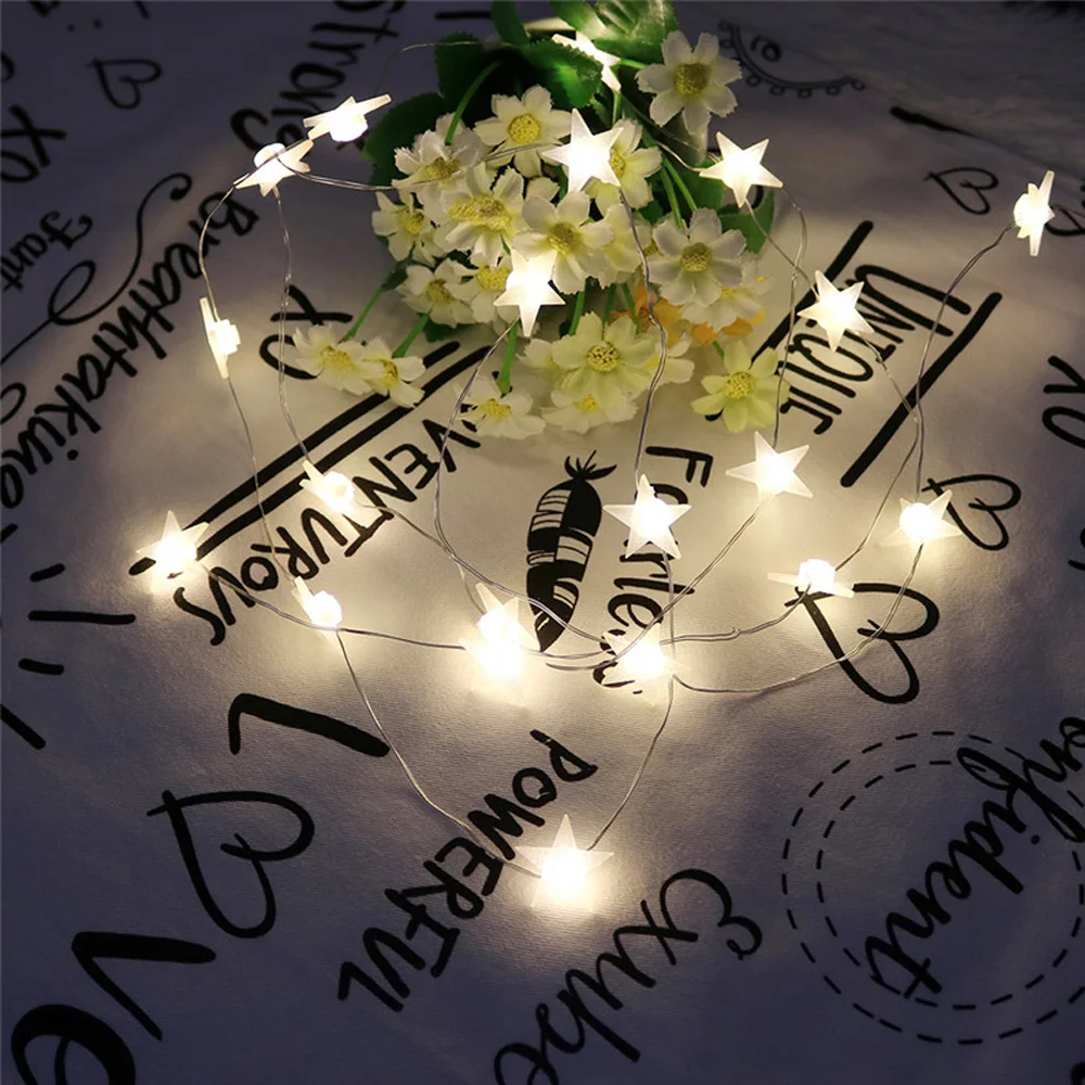 TDRSHINE 20 LED Star S146 LED Fairy String Lights Home Decor Festival Party Decor Lighting
TDRSHINE 20 LED Star S146 LED Fairy String Lights Home Decor Festival Party Decor Lighting