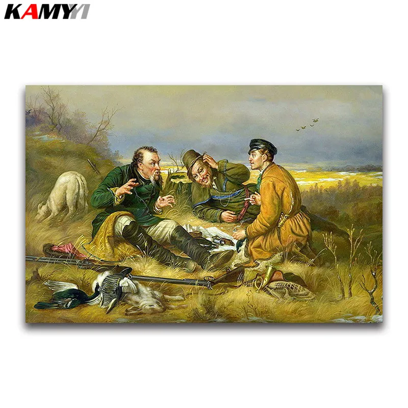 Hunters Hunting landscape 5D DIY Diamond Painting Cross Stitch Full drill Diamond mosaic Diamond embroidery Pictures rhinestones
Hunters Hunting landscape 5D DIY Diamond Painting Cross Stitch Full drill Diamond mosaic Diamond embroidery Pictures rhinestones