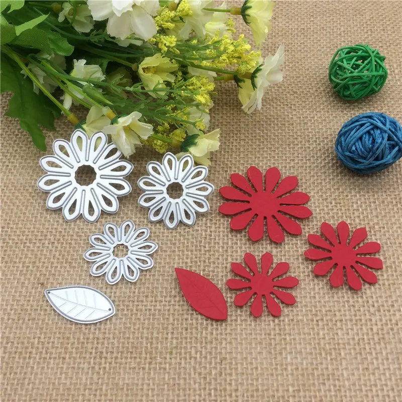 4PCS Metal Flowers Scrapbooking Leaf Flower Metal Cutting Dies Stencil DIY Decorative Album Embossing Paper Crad
4PCS Metal Flowers Scrapbooking Leaf Flower Metal Cutting Dies Stencil DIY Decorative Album Embossing Paper Crad