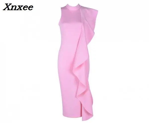 2018 New Style Spring Dress Women Sexy Sleeveless Patchwork Ruffles Bodycon Vestidos Celebrity Party Dress Clubwear Xnxee
2018 New Style Spring Dress Women Sexy Sleeveless Patchwork Ruffles Bodycon Vestidos Celebrity Party Dress Clubwear Xnxee