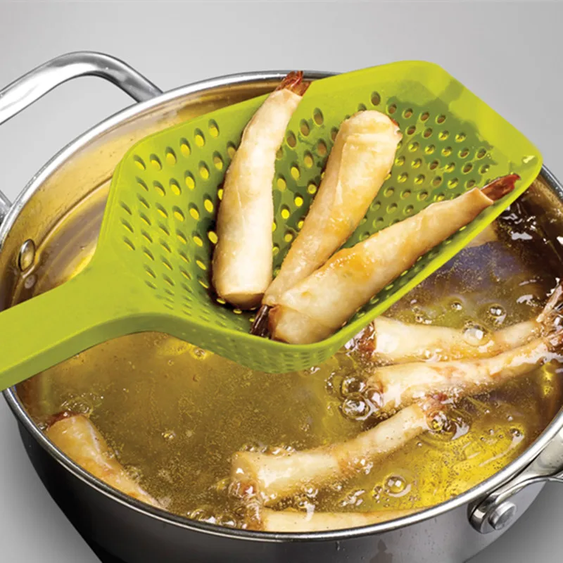 Фото Бесплатная доставка ложка дуршлаг для слива овощей|strainer spoon|strainer potutensil kit |