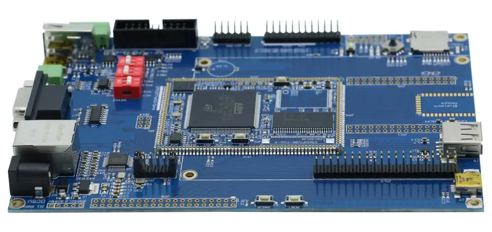 Для STM32F756IG backplane + сеть материнской платы, USB CAN, SD, M7 ядро, с SDRAM
Для STM32F756IG backplane + сеть материнской платы, USB CAN, SD, M7 ядро, с SDRAM