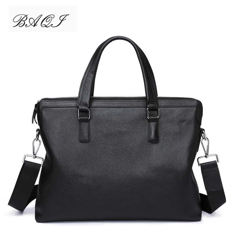 BAQI Brand Men Briefcase Bag Genuine Cow Leather Men HandBags 2019 Fashion Computer Business Bag Men Shoulder bags Messenger Bag
BAQI Brand Men Briefcase Bag Genuine Cow Leather Men HandBags 2019 Fashion Computer Business Bag Men Shoulder bags Messenger Bag
