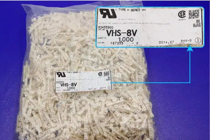 VHS-8V Housings Connectors terminals housings 100% new and original parts
VHS-8V Housings Connectors terminals housings 100% new and original parts