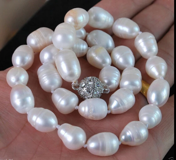 Free Shipping xiuli 003525 LARGE 11-12MM NATURAL WHITE REAL BAROQUE CULTURED PEARL NECKLACE
Free Shipping xiuli 003525 LARGE 11-12MM NATURAL WHITE REAL BAROQUE CULTURED PEARL NECKLACE