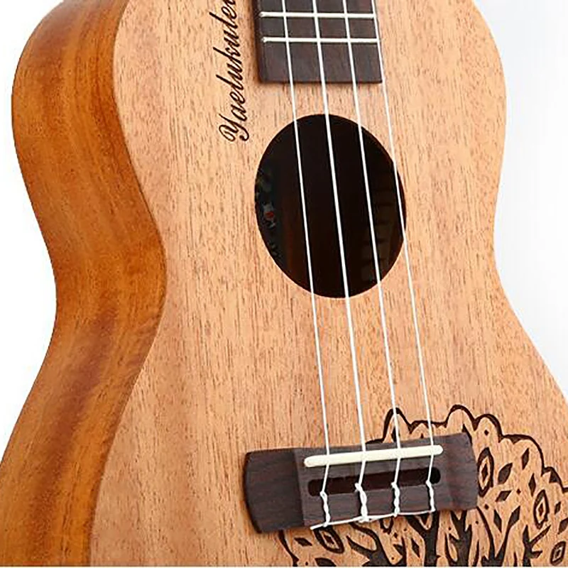 Yael 23 Inch 4 Strings Sapele Ukulele Rosewood Fretboard Hawaiian Mini Guitar Music Instrument Tree Shape Cute Concert Ukulele
Yael 23 Inch 4 Strings Sapele Ukulele Rosewood Fretboard Hawaiian Mini Guitar Music Instrument Tree Shape Cute Concert Ukulele