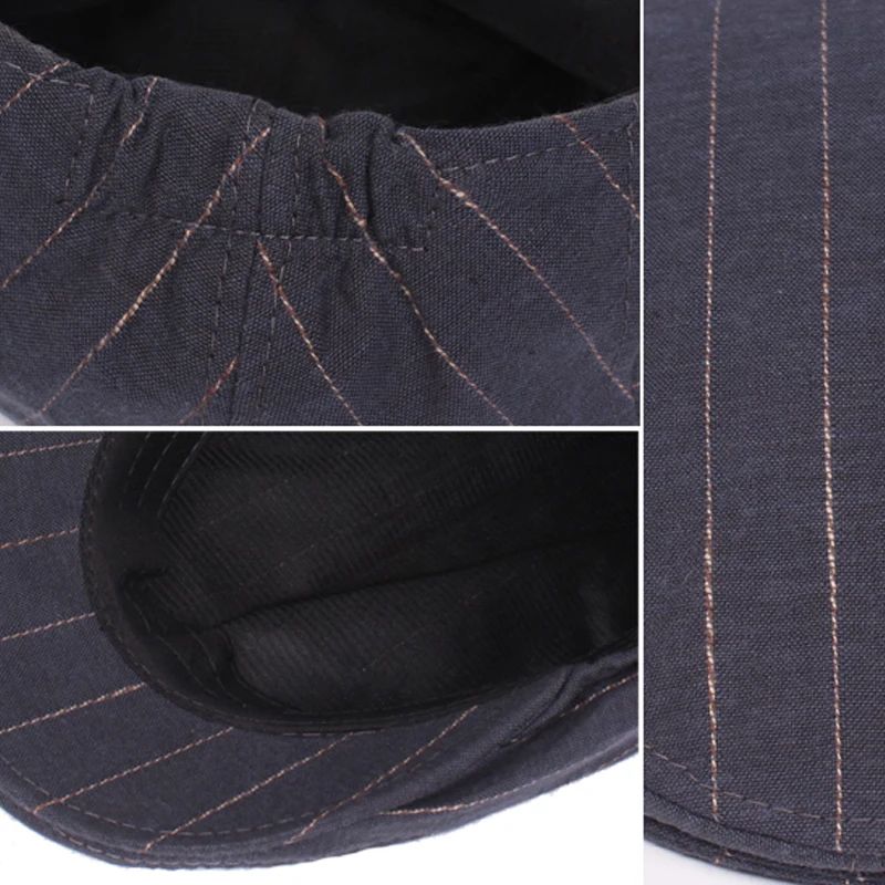 Fashion Summer Hats Casual Cotton Beret Hat Gorras Planas England British Retro Boinas Flat Caps For Men Women Striped Berets
Fashion Summer Hats Casual Cotton Beret Hat Gorras Planas England British Retro Boinas Flat Caps For Men Women Striped Berets
