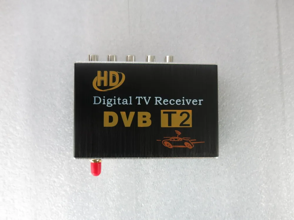 Автомобиль HD DVB T2 цифровой ТВ приемник для Таиланд Сингапур Малайзия Колумбия