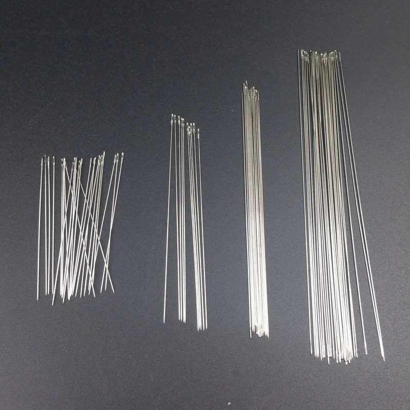 Wholesale 30PCs/ Long Iron Hand Beading Needles Tools Pin for Jewelry Bracelet Necklace DIY size from 55mm to 150m
Wholesale 30PCs/ Long Iron Hand Beading Needles Tools Pin for Jewelry Bracelet Necklace DIY size from 55mm to 150m