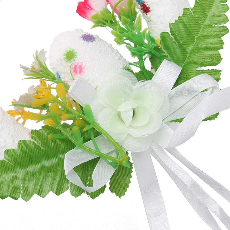 Easter eggs Multicolor Cute Decorative Flowers&Wreath decorated with bubble eggs Foam Sequins random delivery free shiping
Easter eggs Multicolor Cute Decorative Flowers&Wreath decorated with bubble eggs Foam Sequins random delivery free shiping