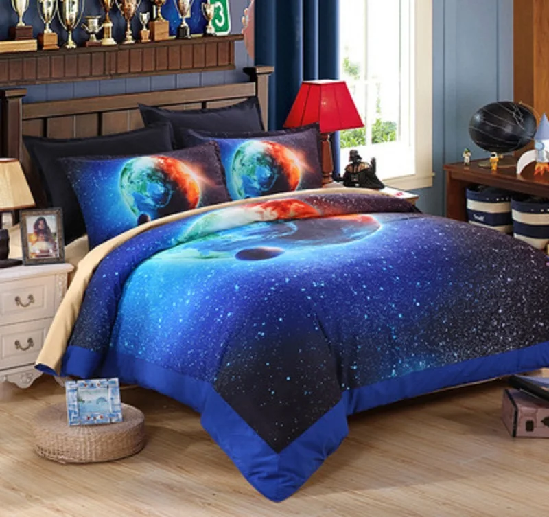 3d Galaxy Cotton bedding set Full/Queen/King Universe Outer Space Themed Bedspread 4pcs Bed Linen starry Duvet Cover Set Sheets
3d Galaxy Cotton bedding set Full/Queen/King Universe Outer Space Themed Bedspread 4pcs Bed Linen starry Duvet Cover Set Sheets