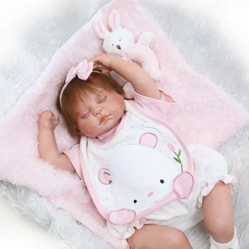 22 Inch 55cm Soft Silicone Handmade Reborn Baby Girl Dolls Realistic Looking Newborn Baby Doll Toddler Cute Birthday Gift
22 Inch 55cm Soft Silicone Handmade Reborn Baby Girl Dolls Realistic Looking Newborn Baby Doll Toddler Cute Birthday Gift