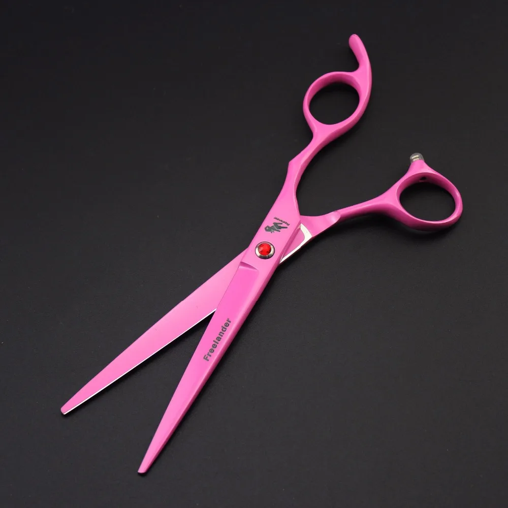 7 inch pink pet scissors hairdressing set 3 piece set combination thinning special scissors straight cut bending scissors
7 inch pink pet scissors hairdressing set 3 piece set combination thinning special scissors straight cut bending scissors