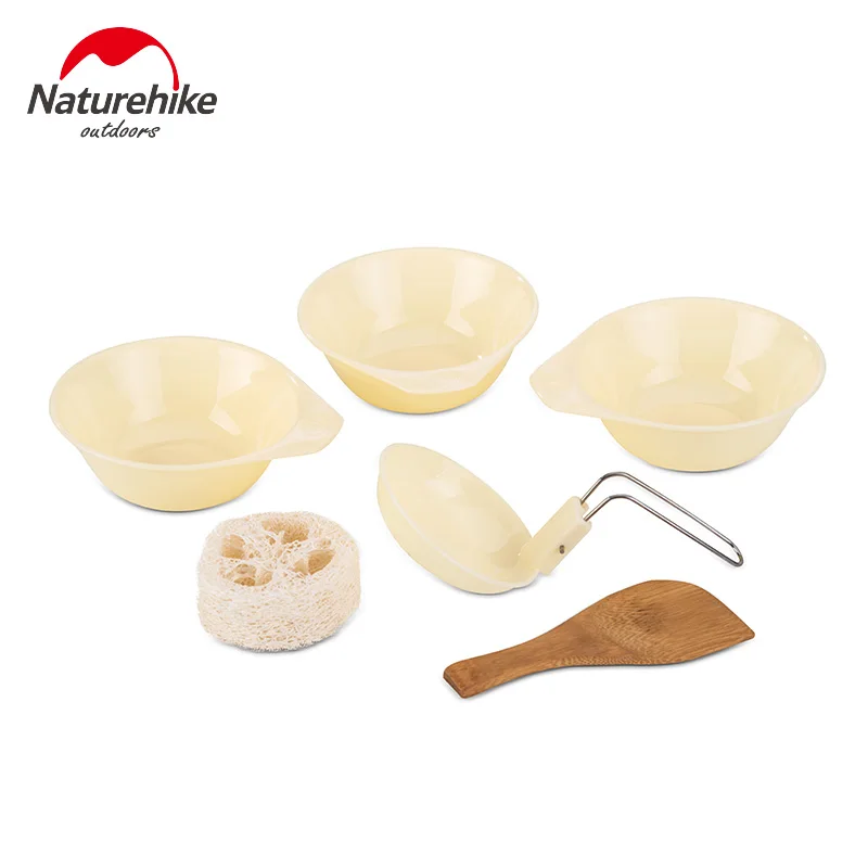 Naturehike Outdoor Tableware Camping Hiking Cookware Set 4 in 1 Picnic For 2-3 Person NH15T203-G
Naturehike Outdoor Tableware Camping Hiking Cookware Set 4 in 1 Picnic For 2-3 Person NH15T203-G