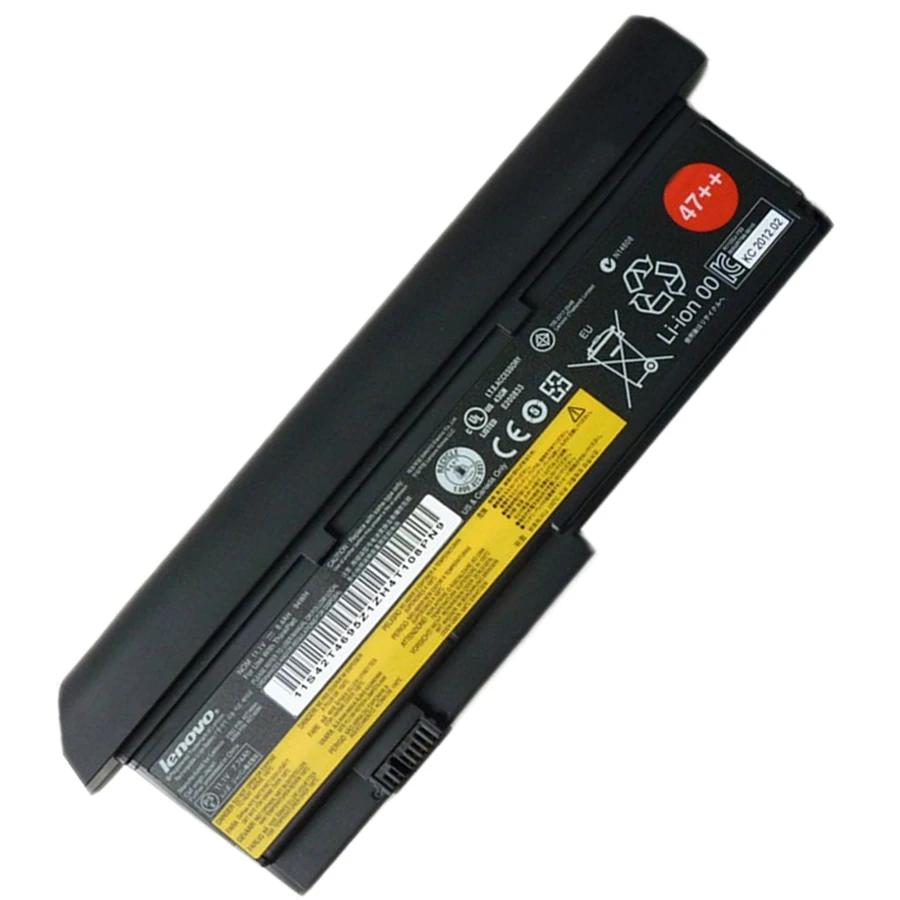 Оригинальный аккумулятор для ноутбука Lenovo IBM Thinkpad X200 X200S X201 X201S X201 Series 47 ++ 42T4834 42T4835, 11,1 В 94WH
Оригинальный аккумулятор для ноутбука Lenovo IBM Thinkpad X200 X200S X201 X201S X201 Series 47 ++ 42T4834 42T4835, 11,1 В 94WH
