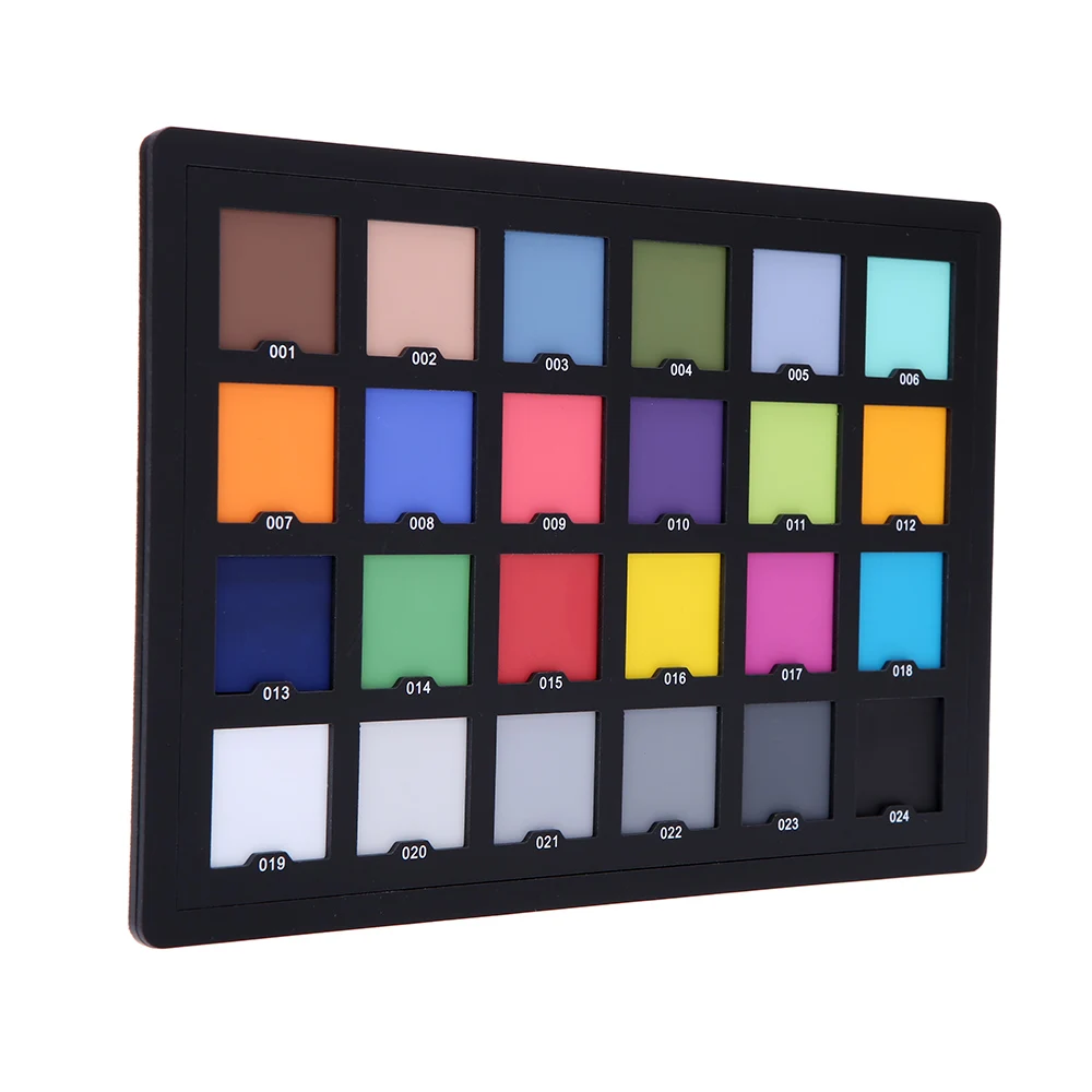 Andoer Professional 24 Color checker Palette Board Card Test for Superior Digital Color Correction for Balancing Photo Editing
Andoer Professional 24 Color checker Palette Board Card Test for Superior Digital Color Correction for Balancing Photo Editing