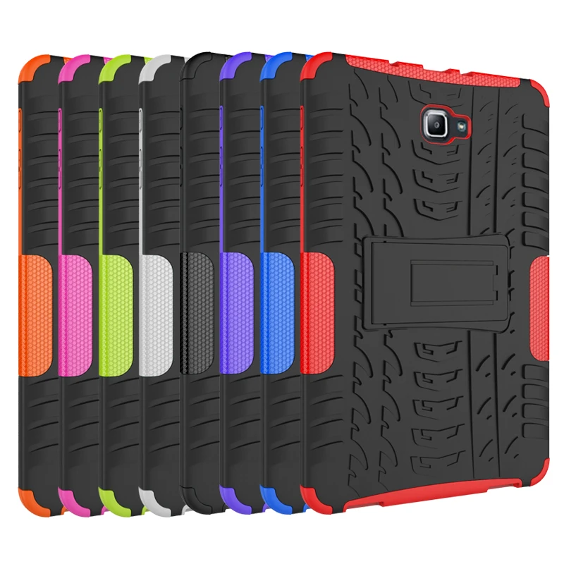 New Hyun Pattern 2 in 1 TPU + PC Combine Protective Cover Kickstand Case For Samsung Galaxy Tab A 10.1 T585 T580 SM-T580 T580N | Компьютеры
