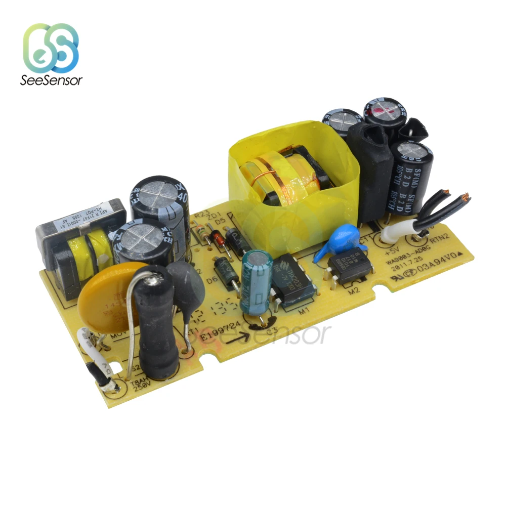 AC-DC AC 100V-240V to DC 5V 2A 2000MA Switch Switching Power Supply Module Overvoltage Overcurrent Short Circuit Protection
AC-DC AC 100V-240V to DC 5V 2A 2000MA Switch Switching Power Supply Module Overvoltage Overcurrent Short Circuit Protection