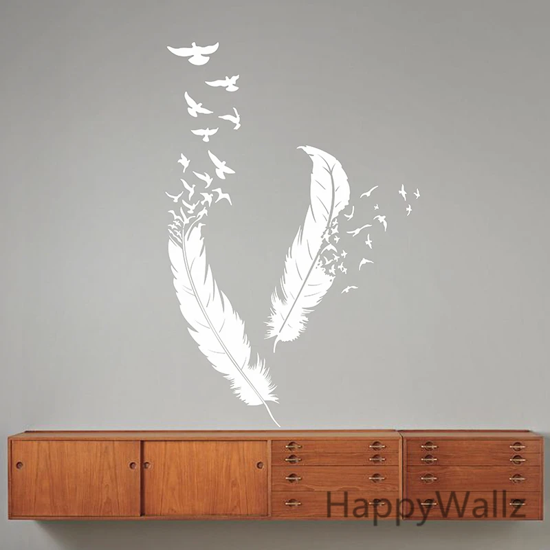 Feather Wall Stickers Feather Wall Decal DIY Modern Vinyl Wall Art Removable Wall Decoration Feather Wallpaper M29
Feather Wall Stickers Feather Wall Decal DIY Modern Vinyl Wall Art Removable Wall Decoration Feather Wallpaper M29