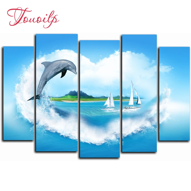 5pcs,Full,square&round Diamond Embroidery,5d Dolphin sailing Diamond Painting,Cross Stitch Diamond Mosaic,diamond pattern,Crafts
5pcs,Full,square&round Diamond Embroidery,5d Dolphin sailing Diamond Painting,Cross Stitch Diamond Mosaic,diamond pattern,Crafts