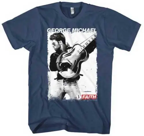 George Michael вера футболка s m l xl 2xl Фирменная Новинка официальный футболка|brand t shirt|t
