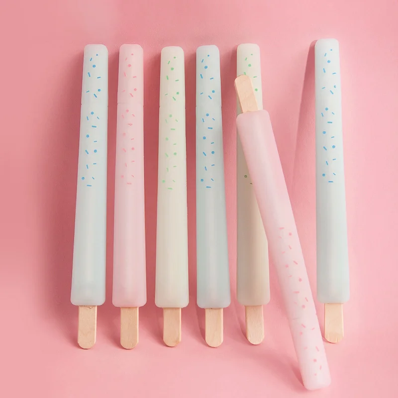 1 Pcs Kawaii Popsicle Gel Pens Candy Colors 0.5mm Black Ink Pen School Stationery Office Writing Supplies Escolar Papelaria
1 Pcs Kawaii Popsicle Gel Pens Candy Colors 0.5mm Black Ink Pen School Stationery Office Writing Supplies Escolar Papelaria