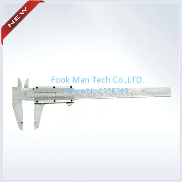 Free shipping Caliper with 150 mm 0.1mm Vernier Caliper jewelry tools measuring tool low price
Free shipping Caliper with 150 mm 0.1mm Vernier Caliper jewelry tools measuring tool low price