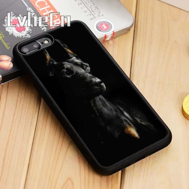 Чехол для телефона LvheCn Doberman Pinscher Dog чехол iPhone 5 6 s 7 8 plus 11 12 Pro X XR XS Max Samsung Galaxy S6 S7 edge S8