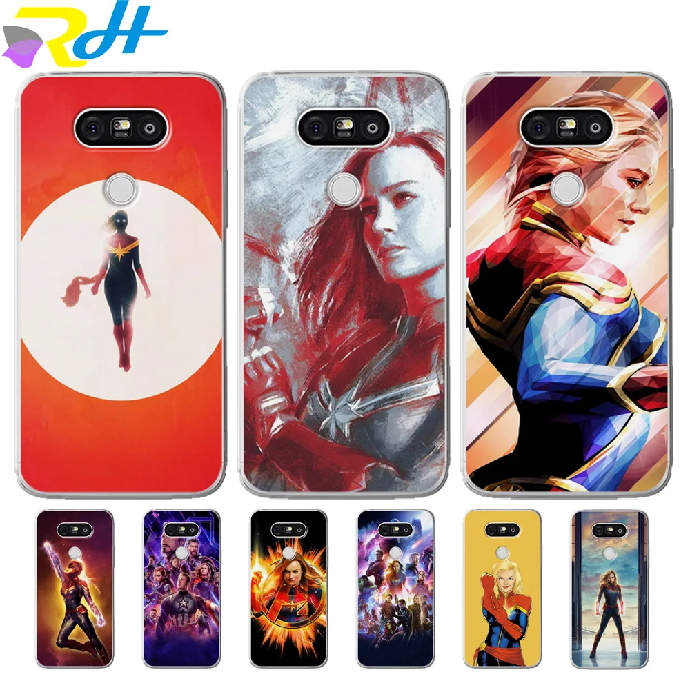 Мягкий чехол для LG G4 G5 G6 Captain Marvel Q6 Q8 K4 K7 K8 K10 2017 X Power 2 телефона Etui|Чехлы-накладки| |
