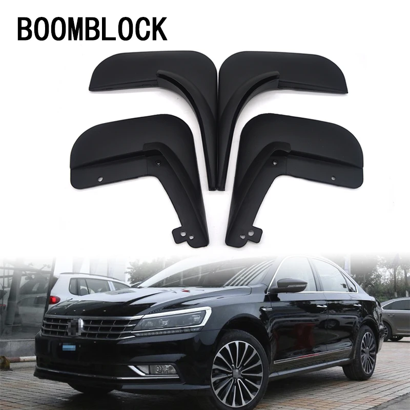 Автомобильные передние и задние брызговики BOOMBLOCK 1 комплект для VW Passat B5/B5.5 1998 1999 2000