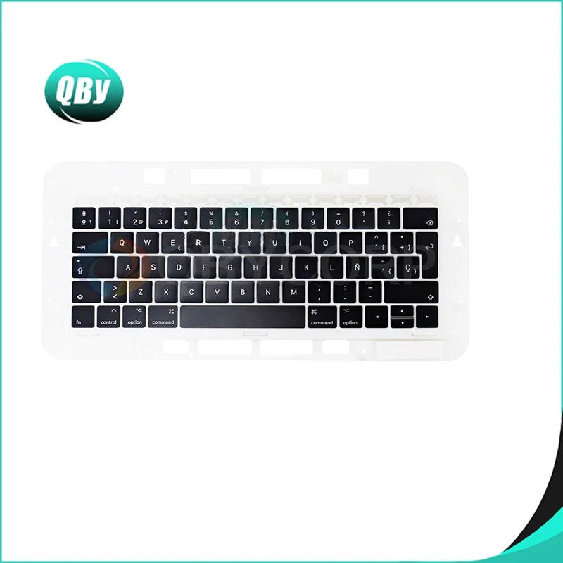 Оригинальные колпачки для клавиш с испанской раскладкой для MacBook Pro Retina 13 "15" A1989 A1990, колпачки для клавиш с испанской раскладкой SP Mid 2018 года
Оригинальные колпачки для клавиш с испанской раскладкой для MacBook Pro Retina 13 "15" A1989 A1990, колпачки для клавиш с испанской раскладкой SP Mid 2018 года