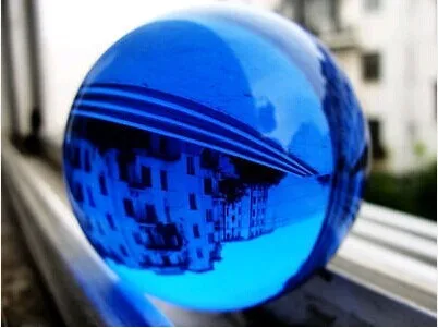 

Asian Rare Natural Quartz Blue Magic Crystal Healing Ball Sphere 60mm
