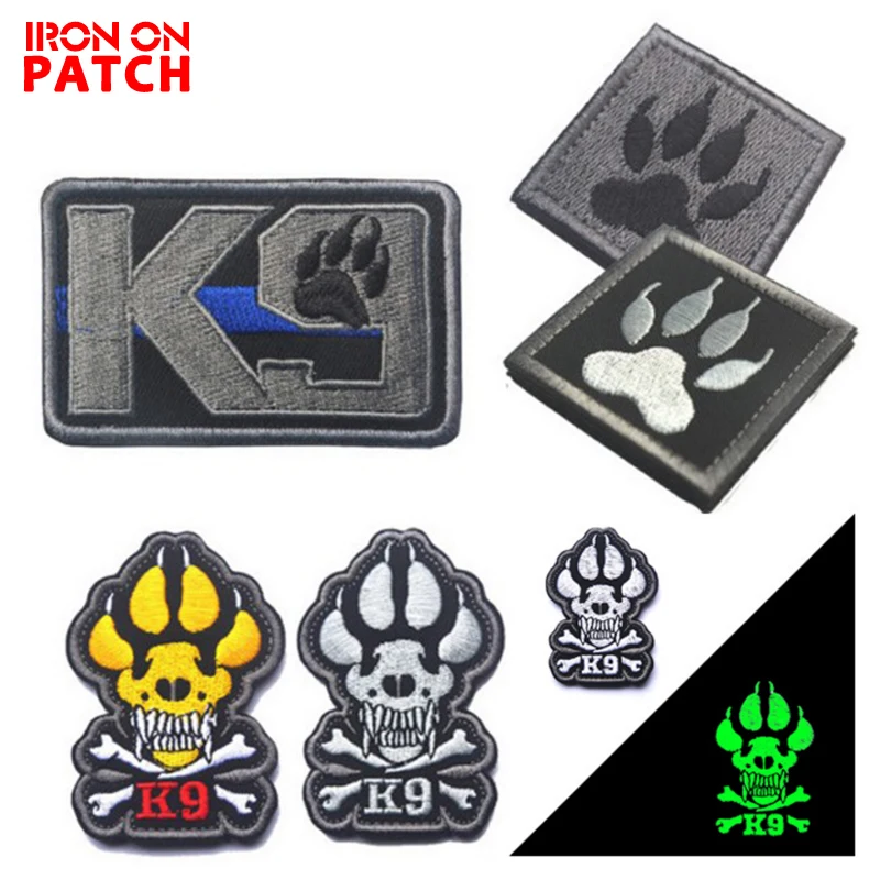 Embroidery Airsoft Patch K9 K-9 Pet DOG Paw Tactical Army Patch Emblem Military Patches Badge For Backpack
Embroidery Airsoft Patch K9 K-9 Pet DOG Paw Tactical Army Patch Emblem Military Patches Badge For Backpack