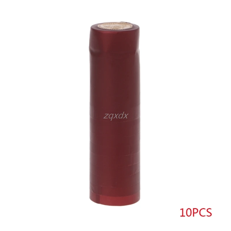 10 Pcs PVC Tear Tape Wine Bottle Heat Shrink Cap Sealing Cover Home Brew Dropship
10 Pcs PVC Tear Tape Wine Bottle Heat Shrink Cap Sealing Cover Home Brew Dropship