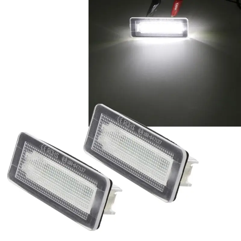2x 18 SMD LED License Plate Number Light Lamp Error Free For Benz Smart Fortwo Coupe Convertible 450 451 W450 W453
2x 18 SMD LED License Plate Number Light Lamp Error Free For Benz Smart Fortwo Coupe Convertible 450 451 W450 W453