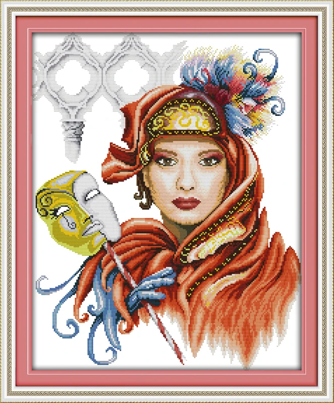 Masquerade ball cross stitch kit people 18ct 14ct 11ct count print canvas stitches embroidery DIY handmade needlework
Masquerade ball cross stitch kit people 18ct 14ct 11ct count print canvas stitches embroidery DIY handmade needlework