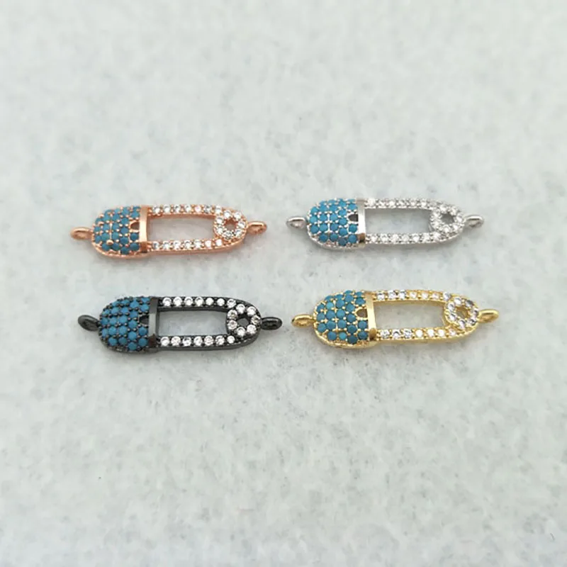 10 Pieces CZ zircon Micro Pave Connector,Double Bails Beads Charm,for DIY Bracelets Jewelry Finding CT338
10 Pieces CZ zircon Micro Pave Connector,Double Bails Beads Charm,for DIY Bracelets Jewelry Finding CT338