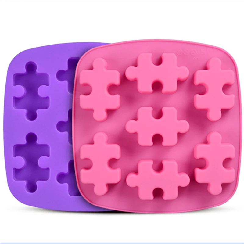 1pc Silicone Cavities Puzzles Mold Cool Ice Cub eSoap Cake Baking Chocolate Mould Candy Baking Pans Handmade Puzzle Biscuit D582
1pc Silicone Cavities Puzzles Mold Cool Ice Cub eSoap Cake Baking Chocolate Mould Candy Baking Pans Handmade Puzzle Biscuit D582