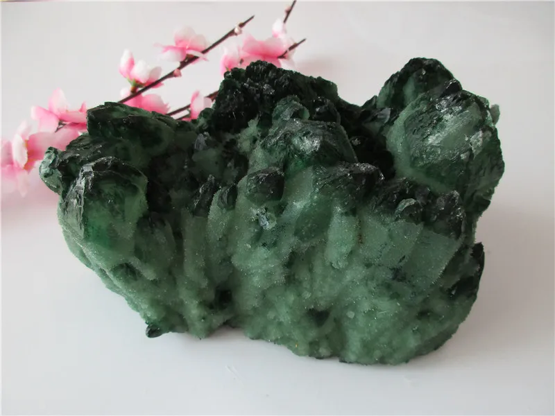 Unique Natural Green Crystal Cluster Skeletal Quartz Point Wand Mineral Healing Crystal Druse Vug Specimen Natural Stone
Unique Natural Green Crystal Cluster Skeletal Quartz Point Wand Mineral Healing Crystal Druse Vug Specimen Natural Stone
