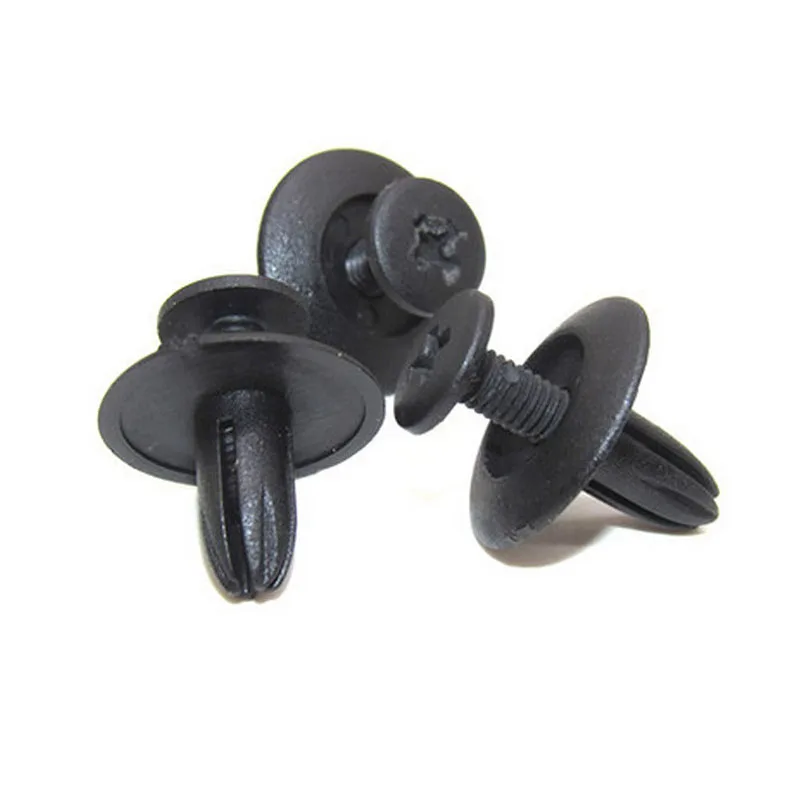 Accessory Fastener Clips Trunk Bumper Fender Auto Plastic Black Push pins 100pcs
Accessory Fastener Clips Trunk Bumper Fender Auto Plastic Black Push pins 100pcs