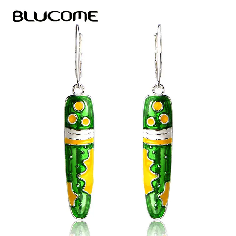 Blucome Fashion Green Yellow Enamel Drop Earrings Pen Shape Pendant Light Earrings For Women Girls Appointment Jewelry Gifts
Blucome Fashion Green Yellow Enamel Drop Earrings Pen Shape Pendant Light Earrings For Women Girls Appointment Jewelry Gifts