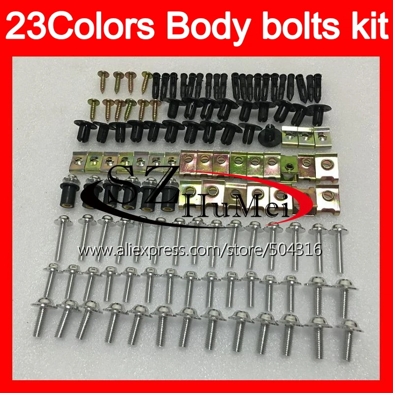 Fairing bolts full screw kit For YAMAHA YZF1000R 1996 1997 1998 1999 YZF 1000R 2002 2003 2004 2007 Windscreen bolt screws Nuts
Fairing bolts full screw kit For YAMAHA YZF1000R 1996 1997 1998 1999 YZF 1000R 2002 2003 2004 2007 Windscreen bolt screws Nuts