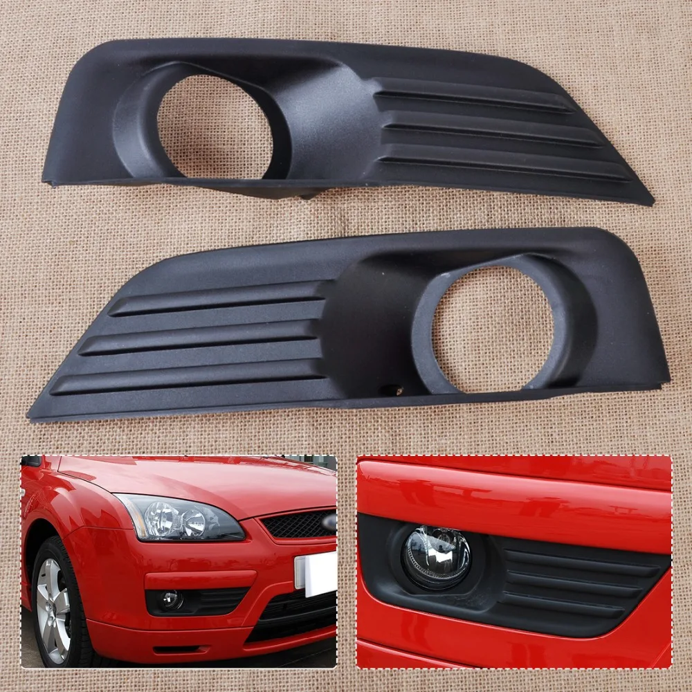 DWCX Black Front Lower Left + Right Bumper Fog Light Lamp Grille 4M51-19952-A& 4M51-19953-A for Ford Focus 2004 - 2006 2007 2008
DWCX Black Front Lower Left + Right Bumper Fog Light Lamp Grille 4M51-19952-A& 4M51-19953-A for Ford Focus 2004 - 2006 2007 2008