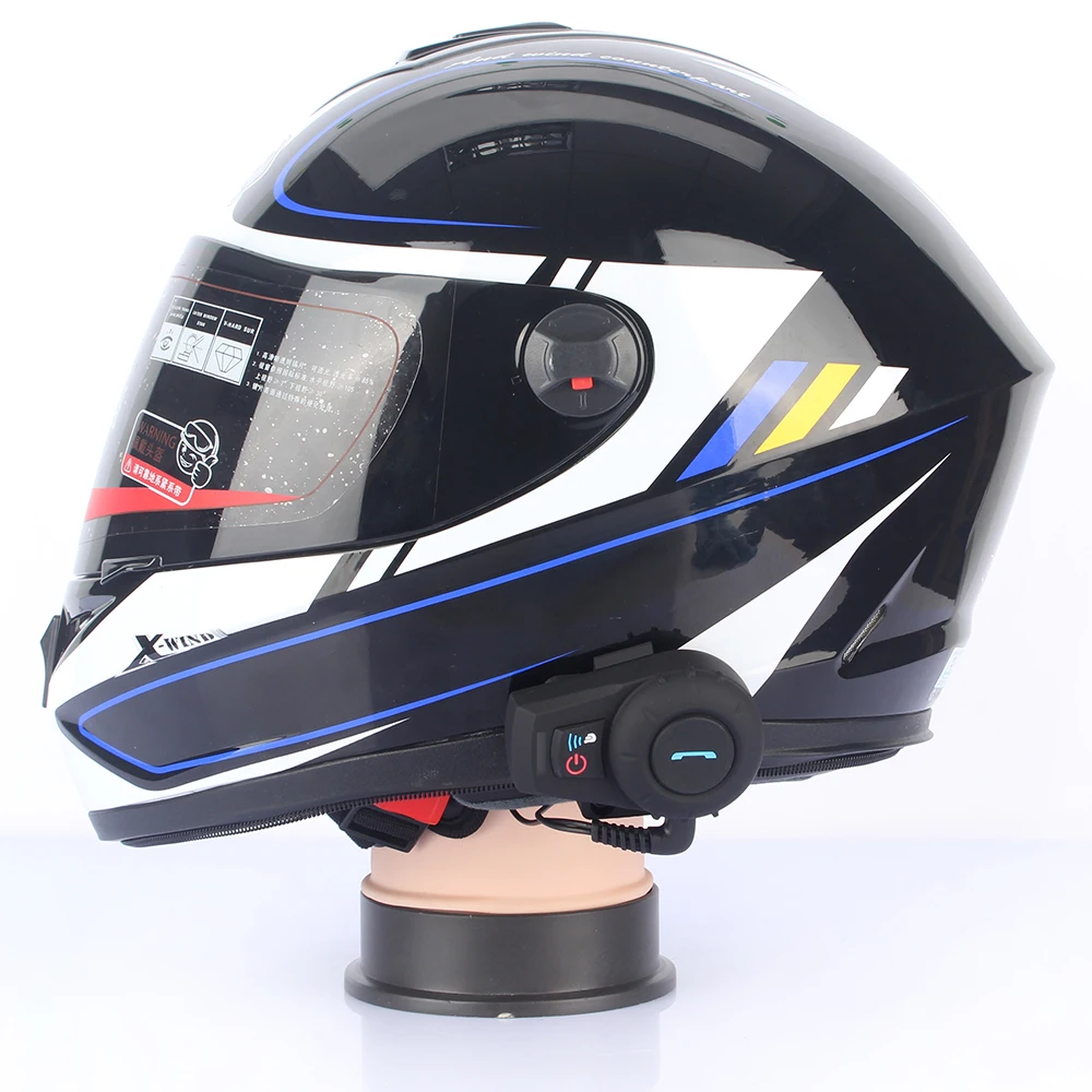 FM Radio+1 pcs BT Interphone Bluetooth Intercom Headset Full Duplex intercomunicador bluetooth For 3 Rider 500M Intercom
FM Radio+1 pcs BT Interphone Bluetooth Intercom Headset Full Duplex intercomunicador bluetooth For 3 Rider 500M Intercom