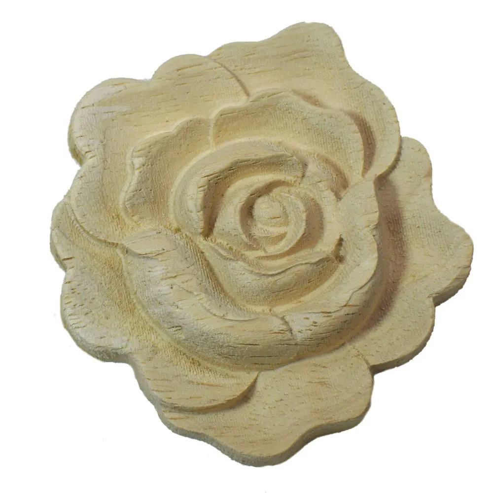 7CM Rose Flower Wood Carving Appliques Vintage Nautical Decor Cabinet Wall Door Solid Decals Flowers Pattern Carved Wooden
7CM Rose Flower Wood Carving Appliques Vintage Nautical Decor Cabinet Wall Door Solid Decals Flowers Pattern Carved Wooden