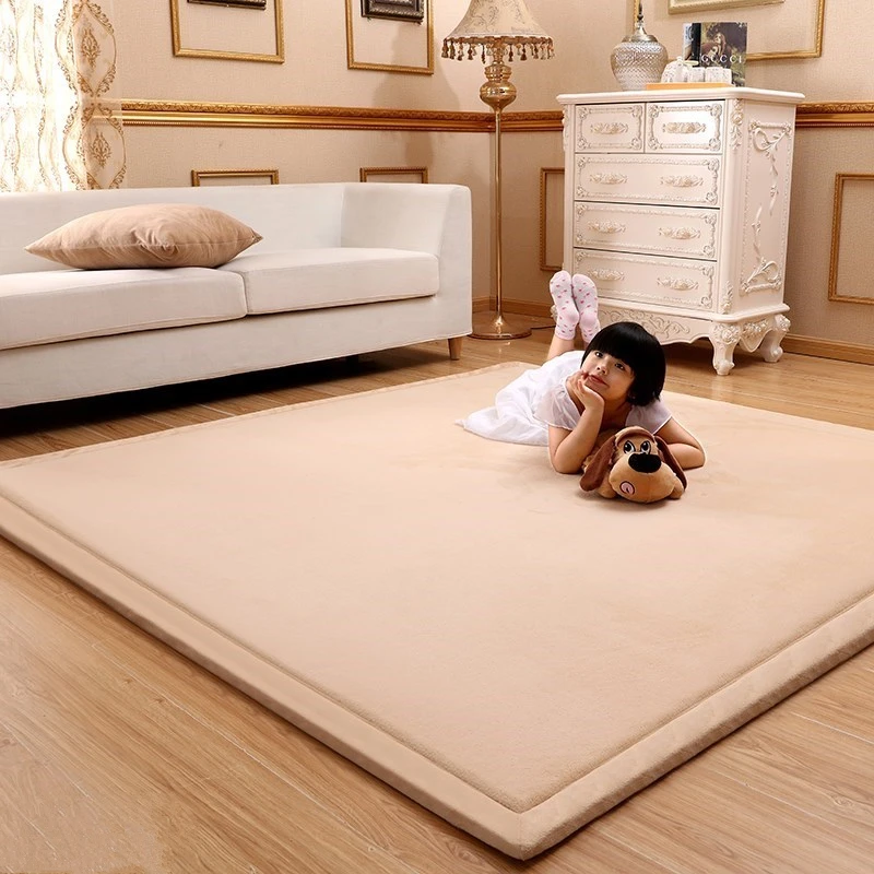 Super Comfortable Tatami Fleece Coral Velvet Carpet For Living Room Bedroom Area Rugs Coffee Computer Table Children Play Mat
Super Comfortable Tatami Fleece Coral Velvet Carpet For Living Room Bedroom Area Rugs Coffee Computer Table Children Play Mat