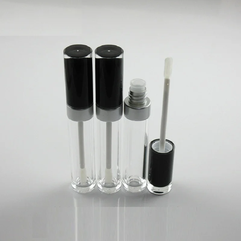 Empty 8 ML Lip Gloss Tubes Round Clear Eyelash Growth Liquid Tube Cosmetic Container Makeup Lipgloss Packaging with Black Cap
Empty 8 ML Lip Gloss Tubes Round Clear Eyelash Growth Liquid Tube Cosmetic Container Makeup Lipgloss Packaging with Black Cap